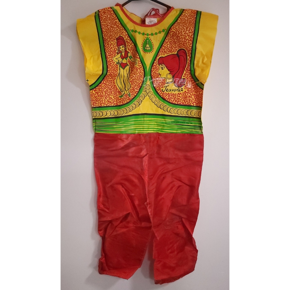 Vintage BEN COOPER Halloween Costume JEANNIE & BABU Hanna Barbera GENIE cartoon